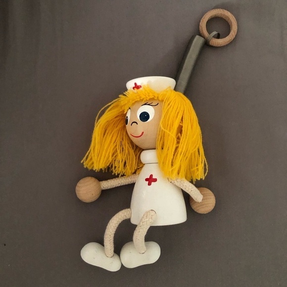 Bouncie Nurse Doll~Hand Painted~Bavaria - Picture 5 of 5